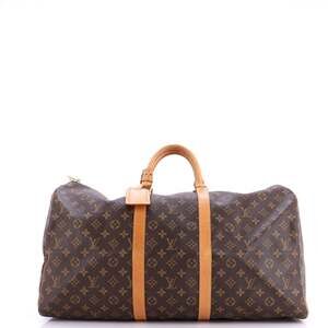 Louis Vuitton Keepall Bag Canvas 55 #243412L12B